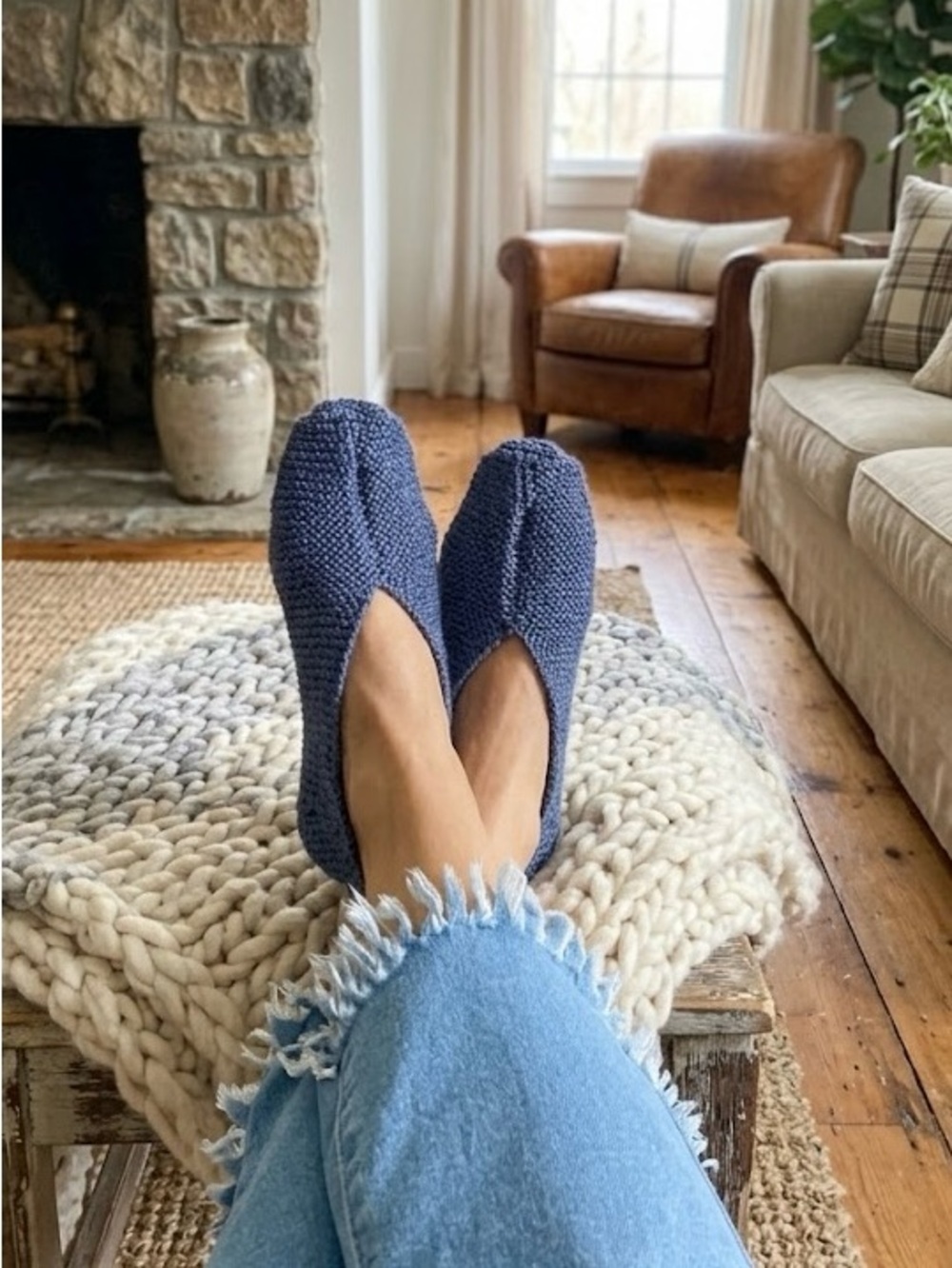 Harbor Knit Lounge Slippers